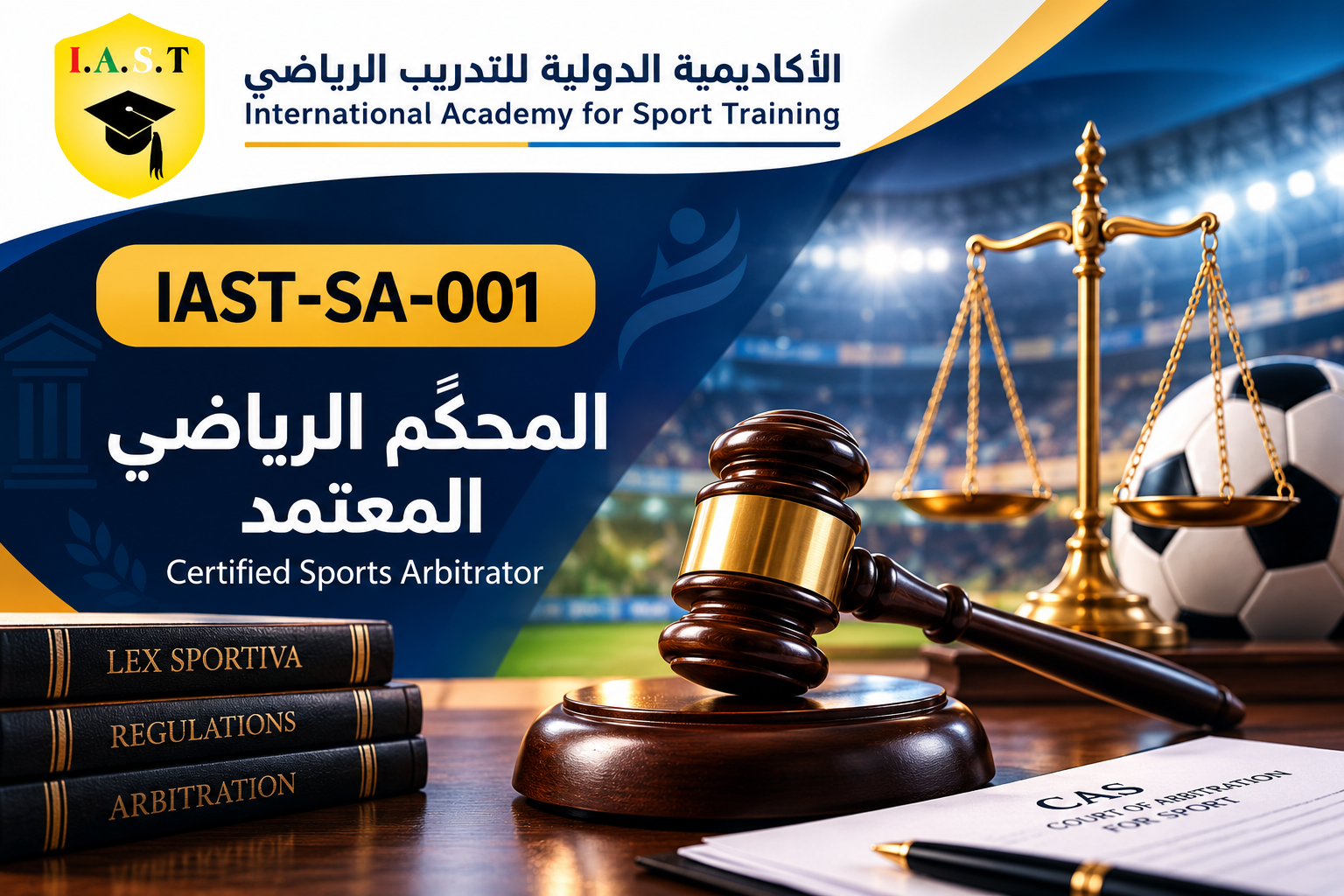المحكم الرياضي المعتمد
