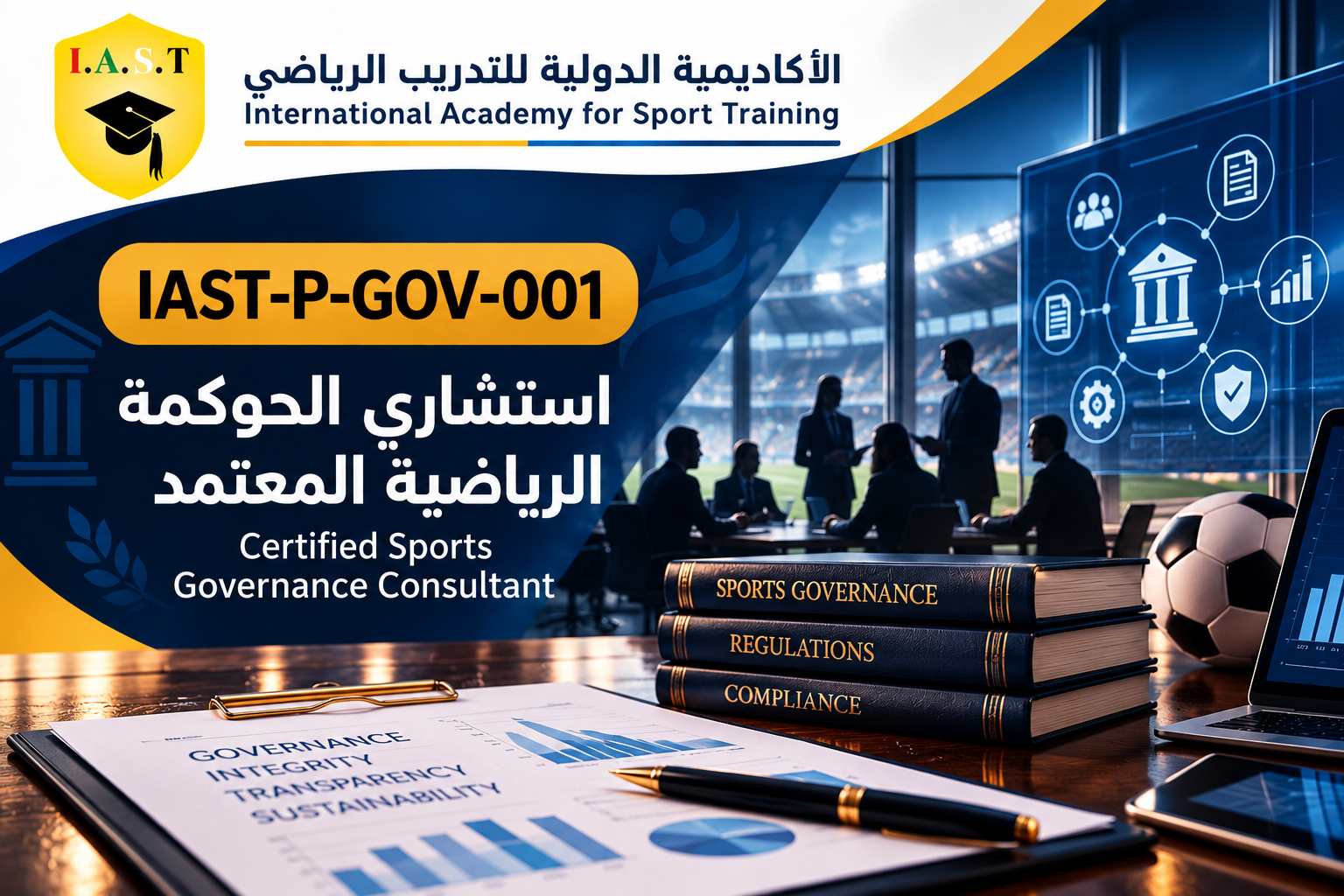 استشاري الحوكمة الرياضية المعتمد