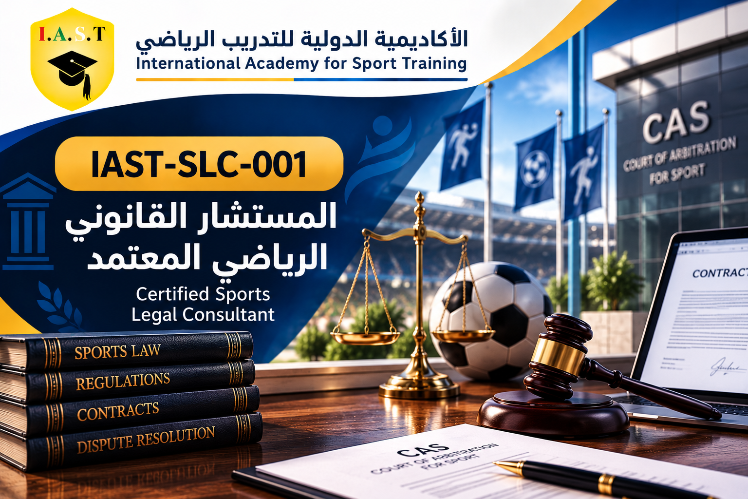 المستشار القانوني الرياضي المعتمد