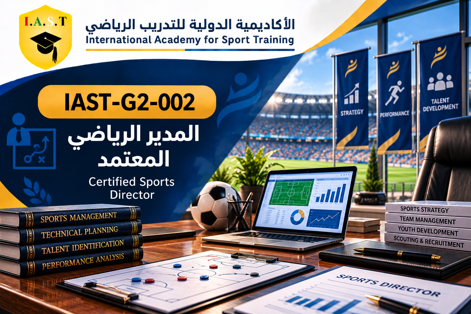 المدير الرياضي المعتمد